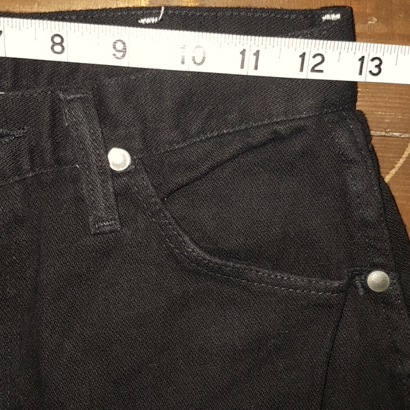 Vintage, Wrangler Jean's, black, cowboy cut, long rise, classic fit. - Picture 3 of 6